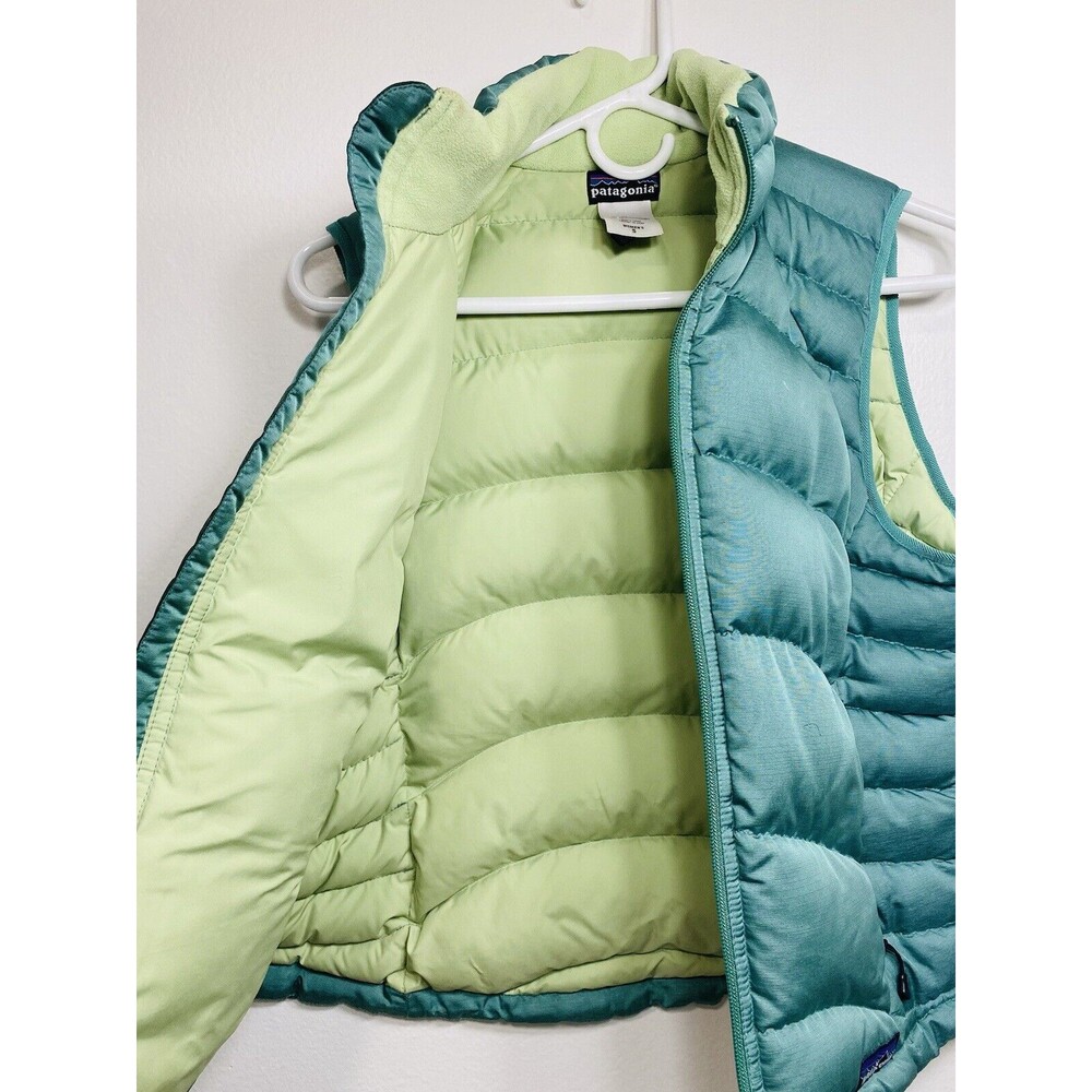 Patagonia Women's Small Blue Down Sweater Vest Women’s Goose Puffer Outdoors - Picture 4 of 7